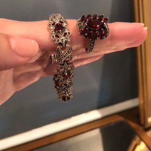 Bracelet and ring set